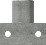 Rohrverbinder | Wandhalter Platte horizontal Ø 42,4 mm | 145C42