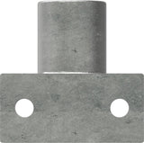 Rohrverbinder | Wandhalter Platte horizontal Ø 48.3 mm | 145D48