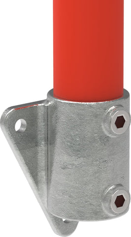 Rohrverbinder | Wandhalter Dreieckflansch Ø 42,4 mm | 146C42