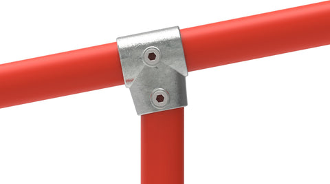 Rohrverbinder | T-Stück kurz verstellbar 0-11° Ø 33,7 mm | 153B34
