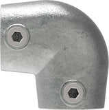 Rohrverbinder | Bogen verstellbar 0-11° für Ø 48.3 mm | 154D48