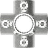 Rohrverbinder | Kreuzstück für Stützrohr für Ø 48.3 mm | 158D48