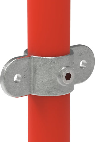 Gelenkauge doppelt Ø 60,3 mm aus feuerverzinktem Temperguss – 167ME60