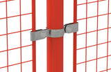 Rohrverbinder | Gitterhalter doppelt für Ø 33,7 mm | 171B34