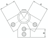 Verbinder Ø 48.3 mm | 191D48