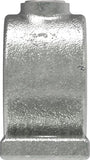 Rohrverbinder | Befestigungsring mit Flansch 2 Bohrungen Ø 26,9 mm | 198A27