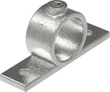Rohrverbinder | Befestigungsring mit Flansch 2 Bohrungen Ø 26,9 mm | 198A27