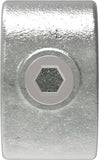 Rohrverbinder | Befestigungsring mit Flansch 1 Bohrung Ø 42,4 mm | 199C42