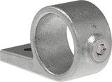 Rohrverbinder | Befestigungsring mit Flansch 1 Bohrung Ø 42,4 mm | 199C42